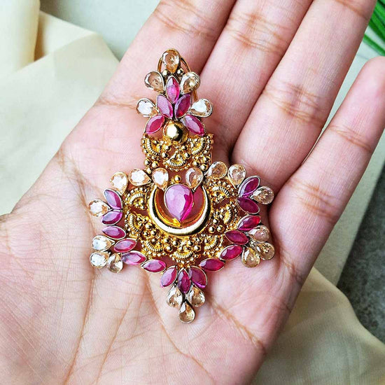 Sanniya Earrings (Ruby)