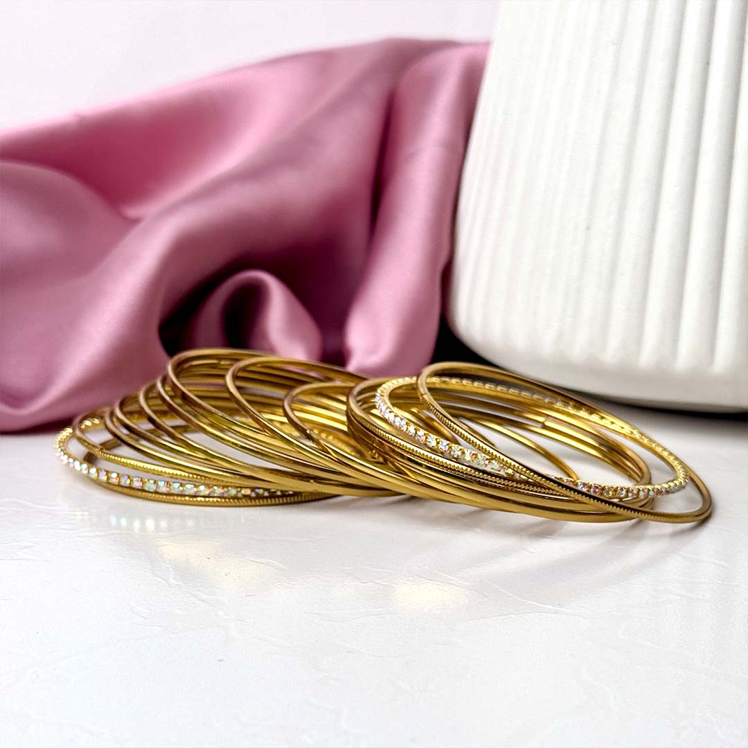 Sanvi Bangles (Golden)