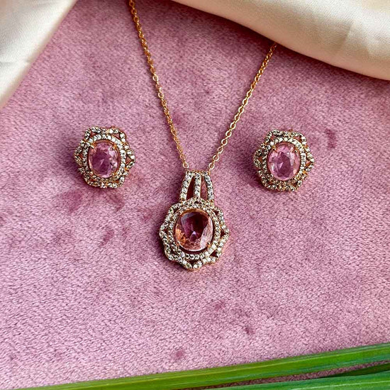 Sema Pendant Set (Pink)