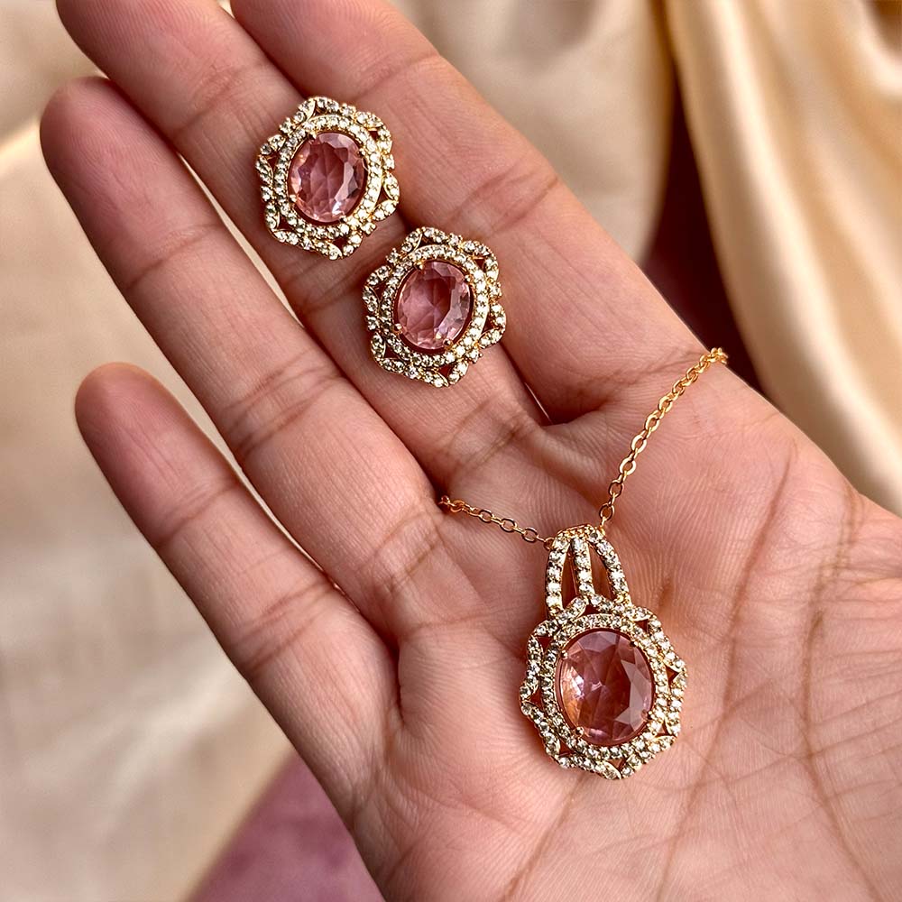 Sema Pendant Set (Pink)