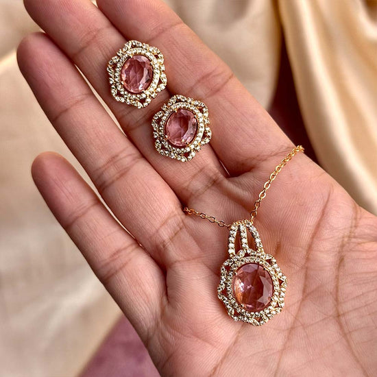Sema Pendant Set (Pink)