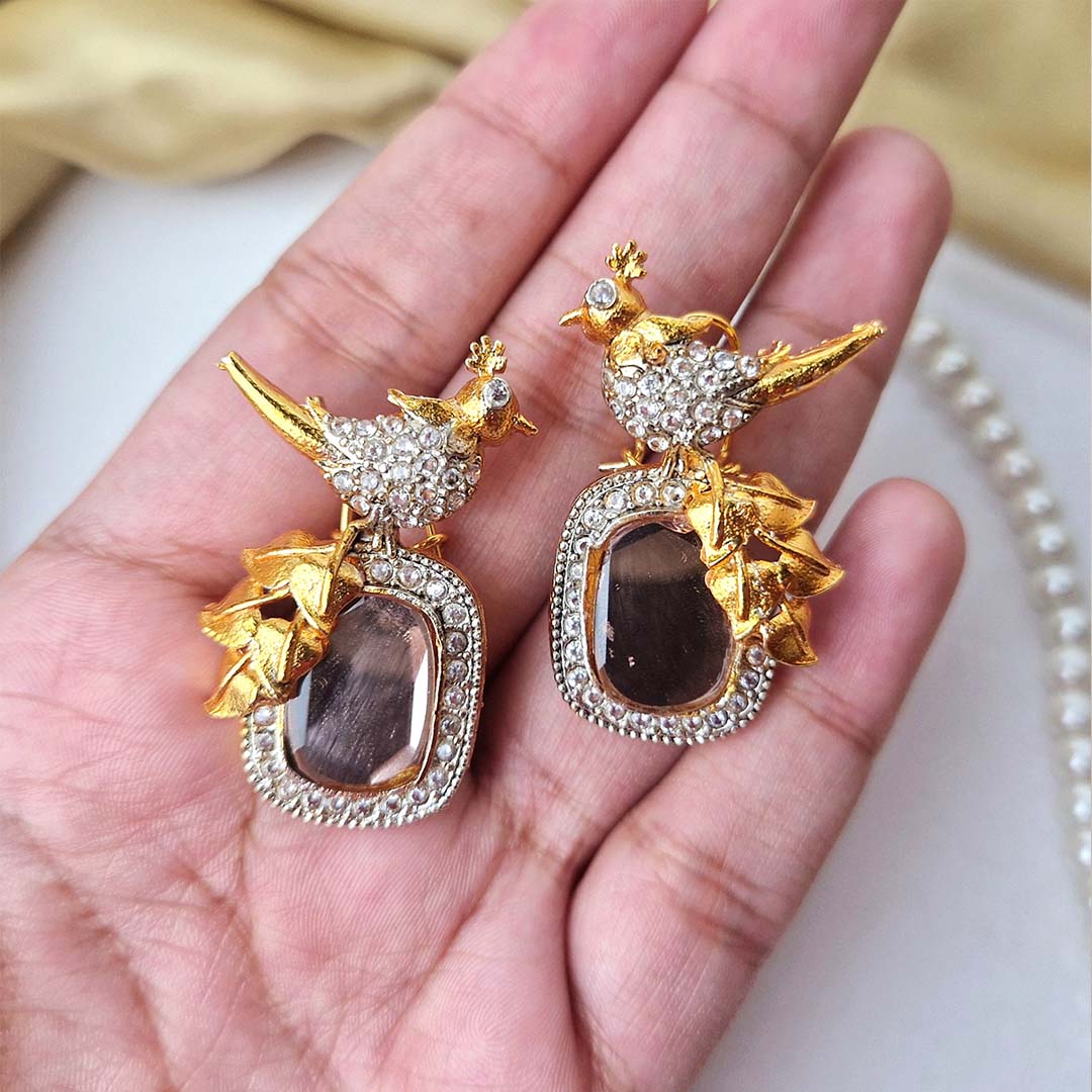 Bird Maala Set (Rose Champagne)