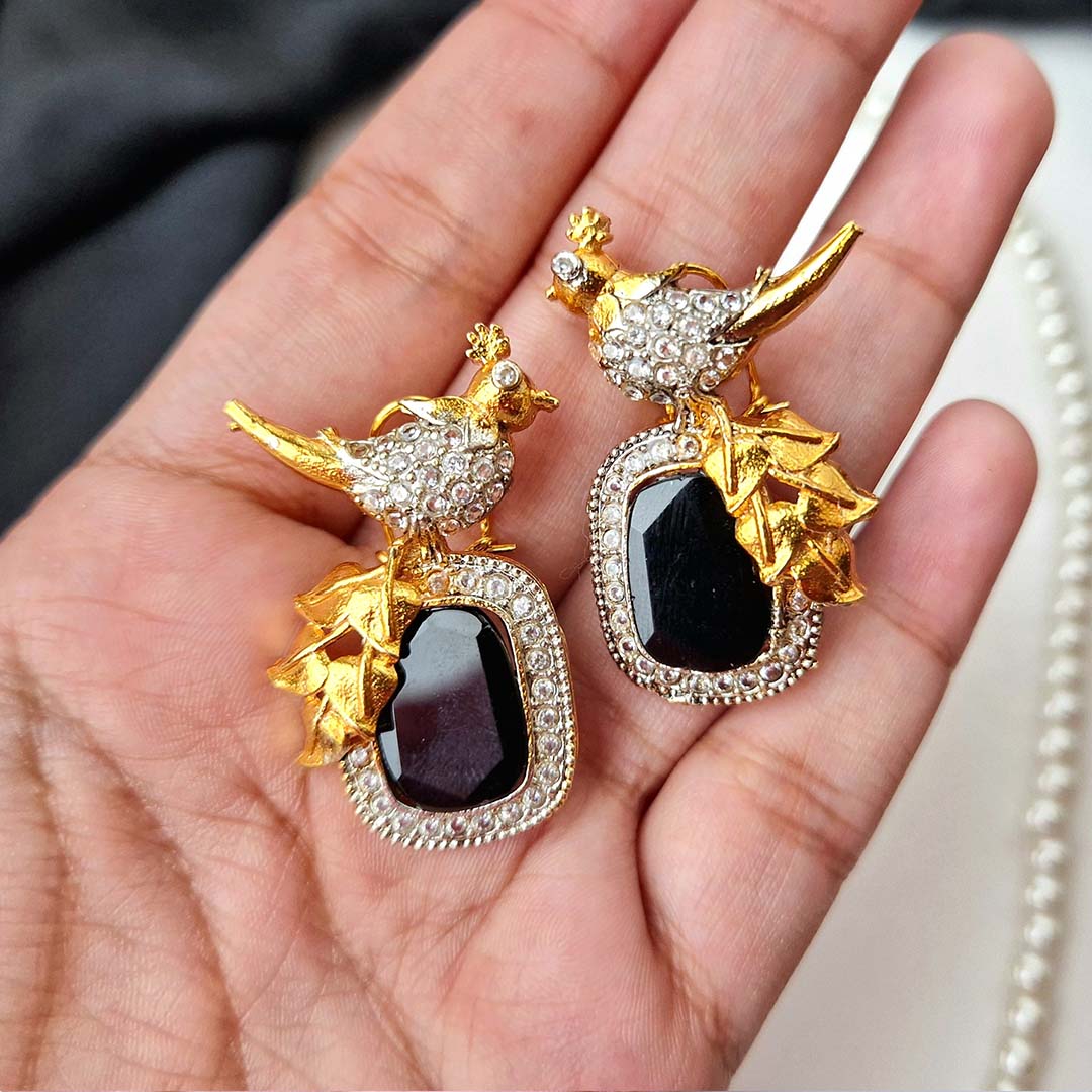 Bird Maala Set (Black)
