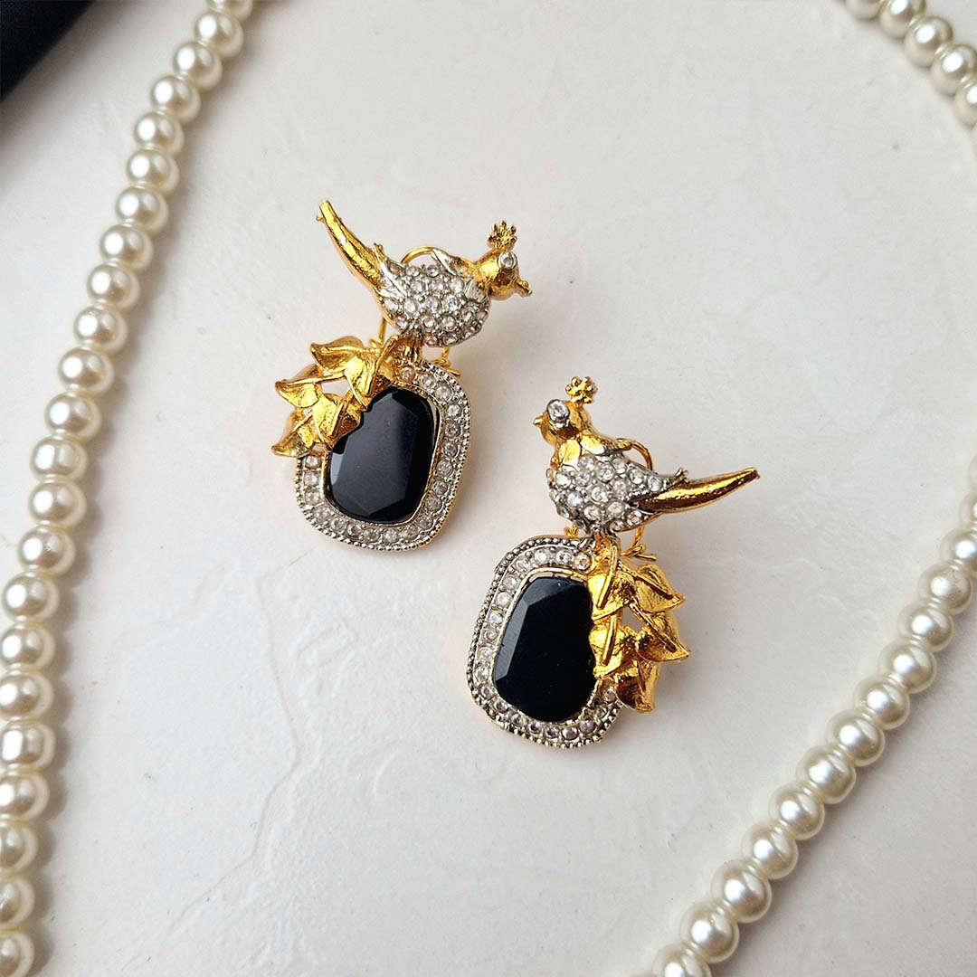 Bird Maala Set (Black)