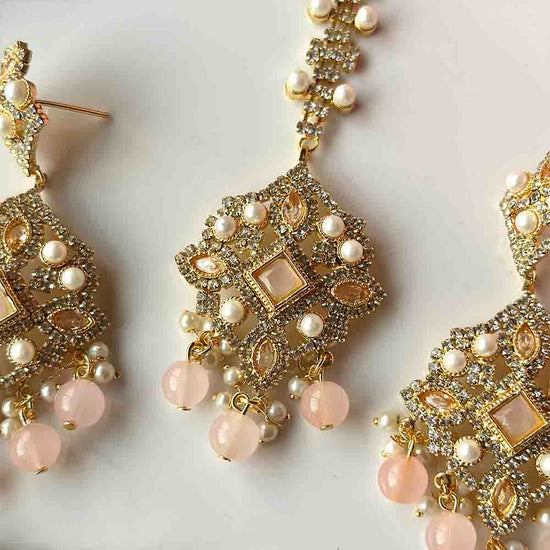 Kohinoor Set (Baby pink) - Alita Accessories