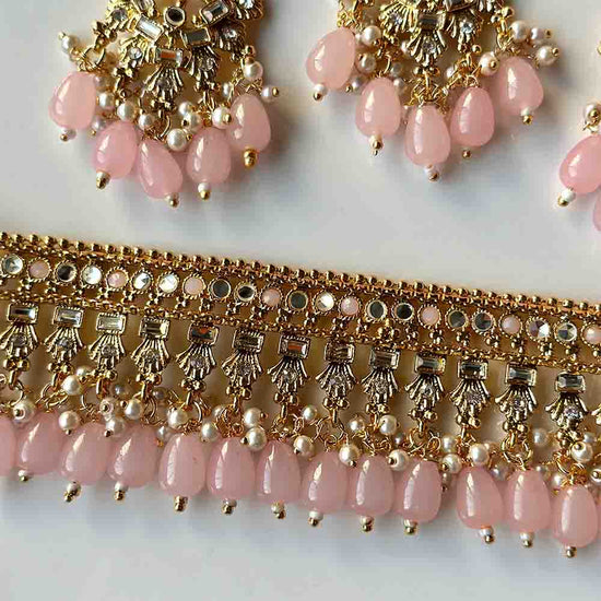 Load image into Gallery viewer, Roshni set (Baby Pink) - Alita Accessories
