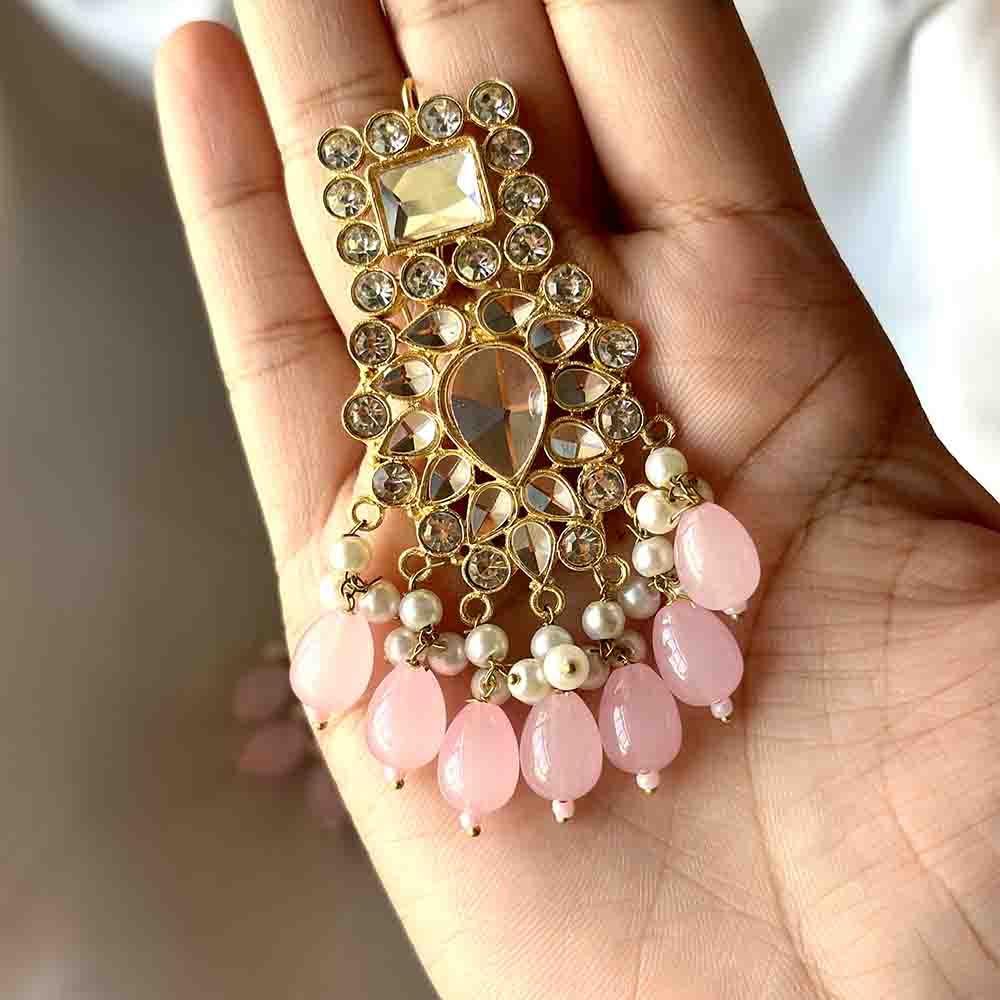 Taabya Earrings (Baby pink) - Alita Accessories